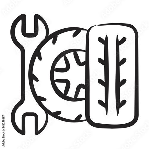 Tire Care Icon