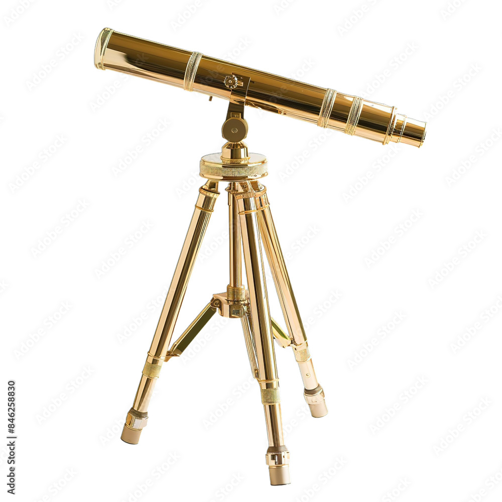 telescope isolated on white telescope isolated on white