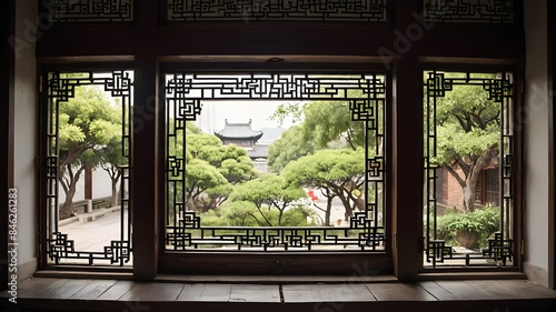 The traditional Window,door,and fence. When life gets overwhelming, I simply gaze out my window and let the serenity of nature wash over me. 🌲🌊 #WindowEscape #NatureHeals
