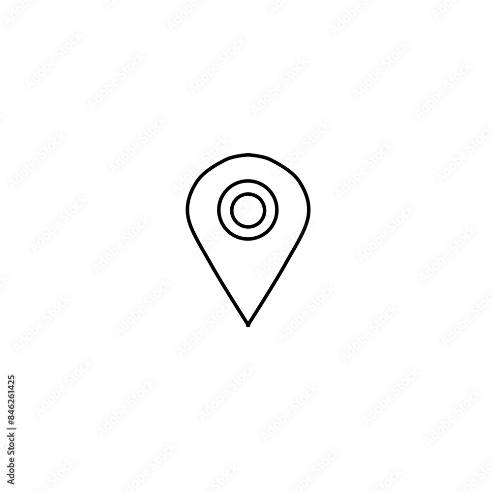 map pointer icon map pointer icon