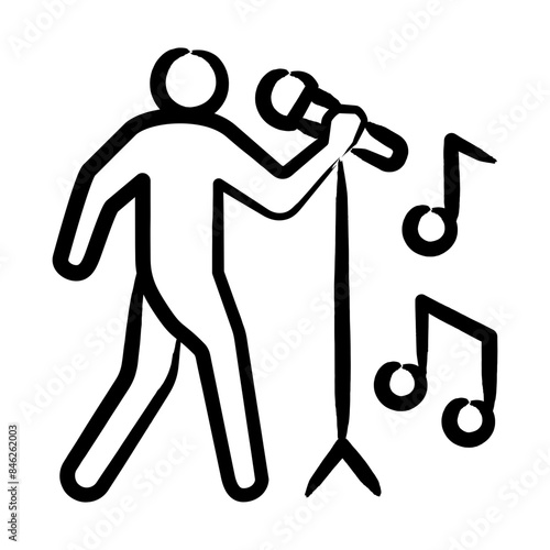 Singer Icon