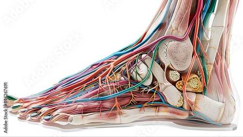 human foot anatomy photo