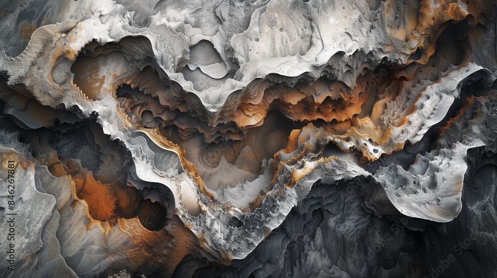 Obraz premium texture on the rock