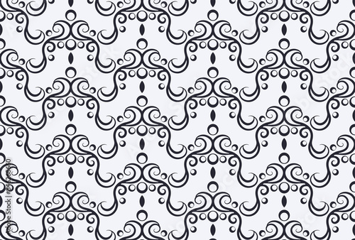Vector seamless geometric pattern texture
