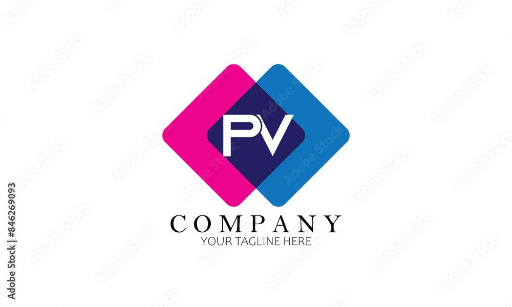 PV logo, letter logo, Branding logo, Clothing logo PV logo, letter logo, Branding logo, Clothing logo