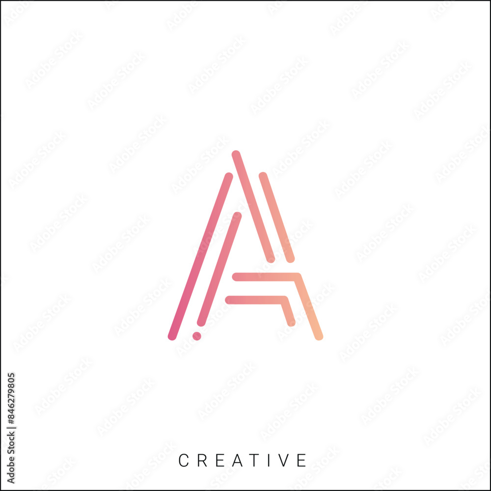 A Creative Latter Logo Design. By Custom Branding Logo. Creative Logo Design. Logo Template. Vector illustration. Modern Design. Monogram Design A Creative Latter Logo Design. By Custom Branding Logo. Creative Logo Design. Logo Template. Vector illustration. Modern Design. Monogram Design