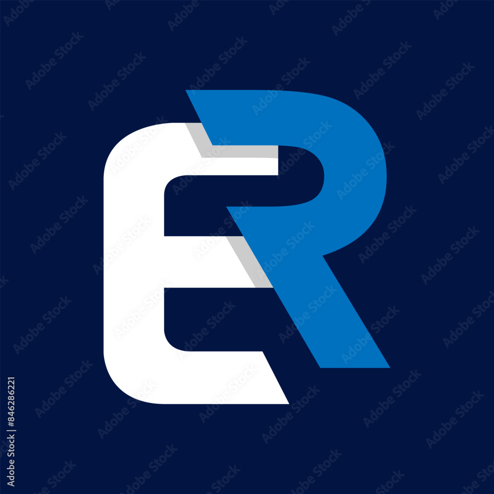 emergency room letter ER logo Medical international symbols Vector illustration emergency room letter ER logo Medical international symbols Vector illustration