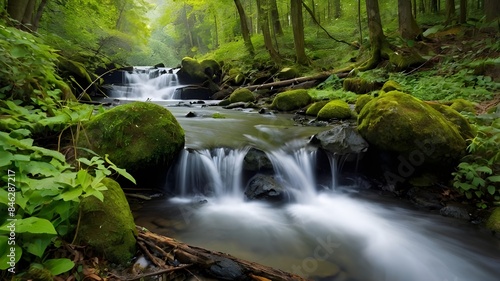 waterfall in the forest