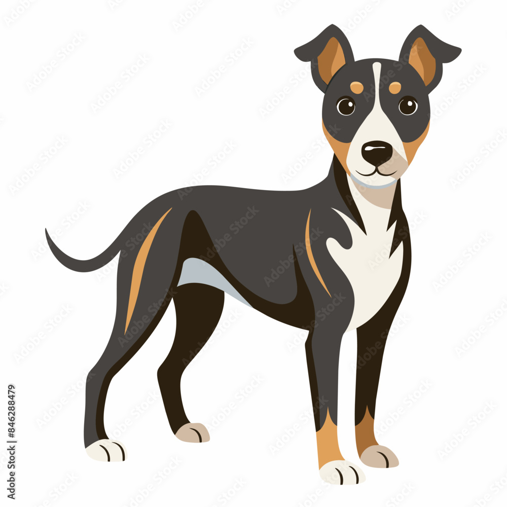 Obraz premium illustration of a dog