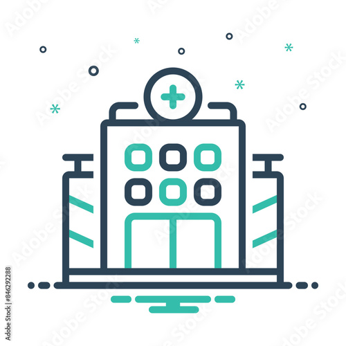 Mix icon for clinic 