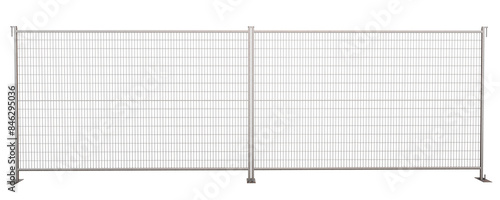 Fotografie 3D render offers a customizable farm fencing solution
