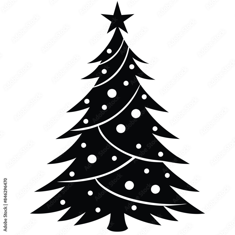 Obraz premium Christmas tree