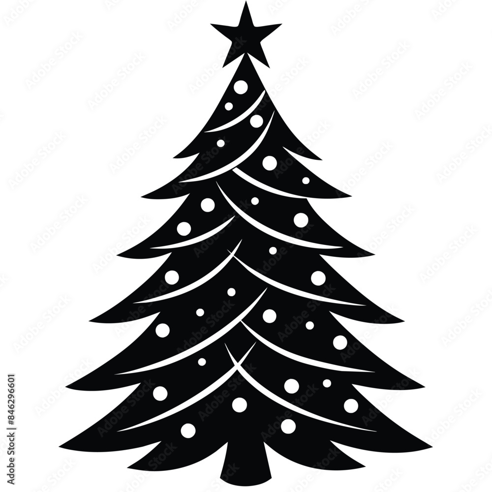 Obraz premium Christmas tree