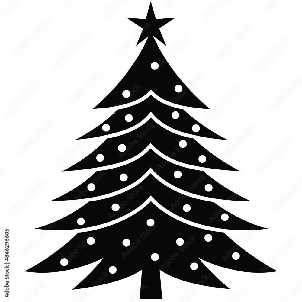 Obraz premium Christmas tree