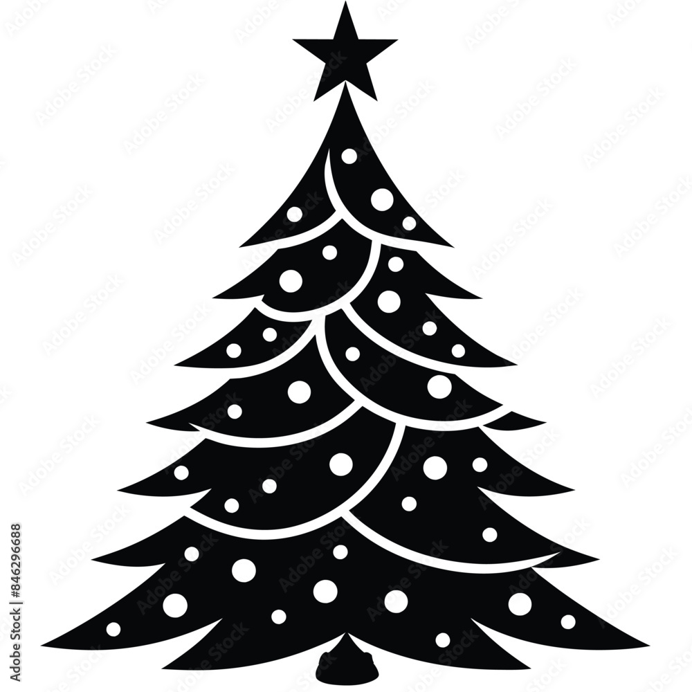 Obraz premium Christmas tree