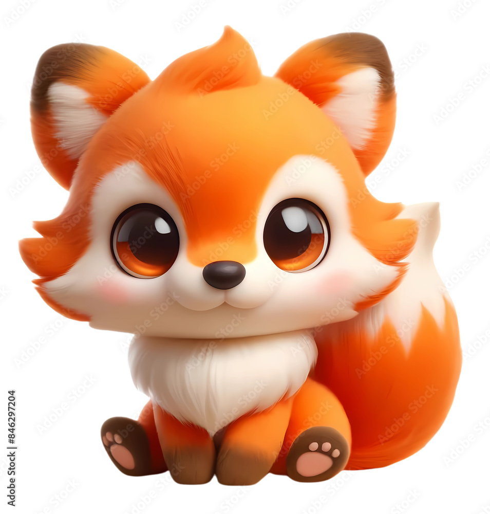 Cartoon fox 3d Cartoon fox 3d