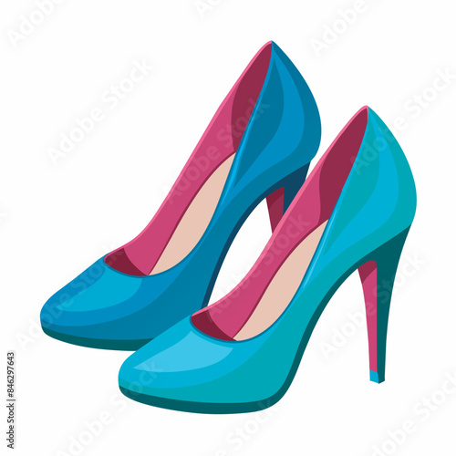 pair of female shoes