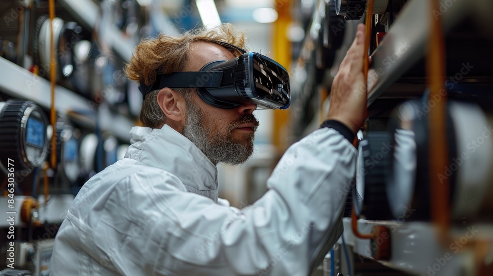 A Forward-Thinking Scientist Using Virtual Reality For Innovative Simulations A Forward-Thinking Scientist Using Virtual Reality For Innovative Simulations