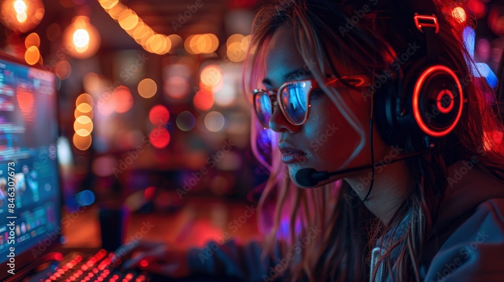 A Passionate Software Developer Working On An Augmented Reality Game, Merging The Virtual And Real Worlds For An Immersive Experience A Passionate Software Developer Working On An Augmented Reality Game, Merging The Virtual And Real Worlds For An Immersive Experience