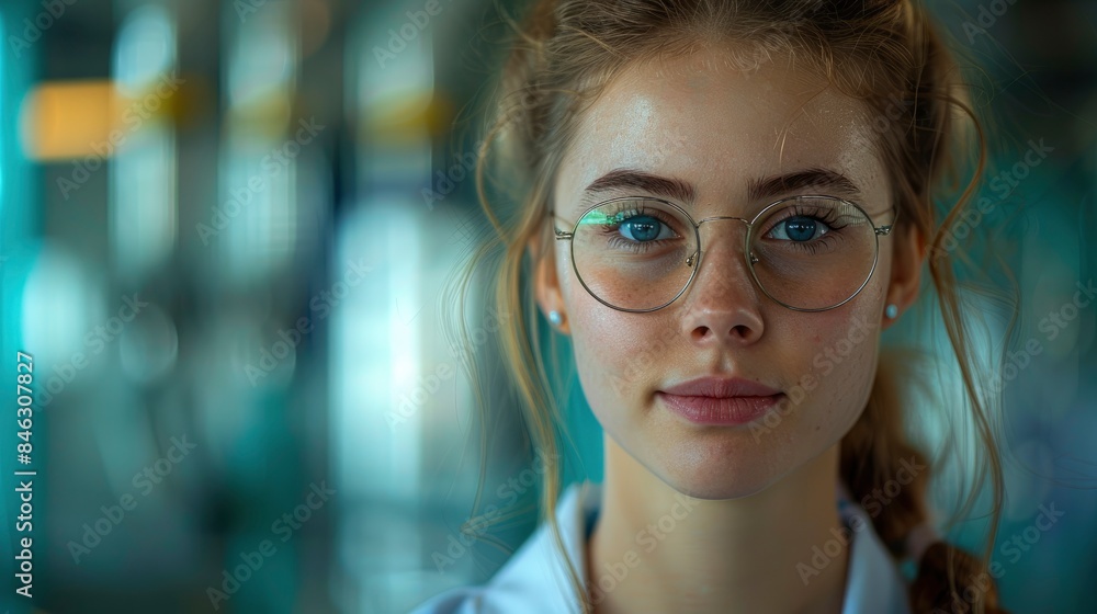A Pioneering Scientist In A Clean Energy Lab, Tirelessly Researching Wind Turbines For Sustainable Power A Pioneering Scientist In A Clean Energy Lab, Tirelessly Researching Wind Turbines For Sustainable Power