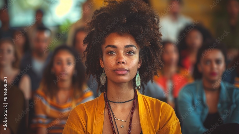 A Proactive Social Worker Organizing A Community Wellness Program, Promoting Holistic Health And Well-Being A Proactive Social Worker Organizing A Community Wellness Program, Promoting Holistic Health And Well-Being