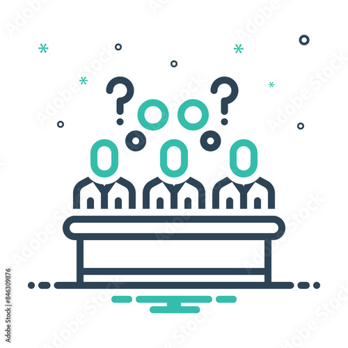 Mix icon for deliberation 