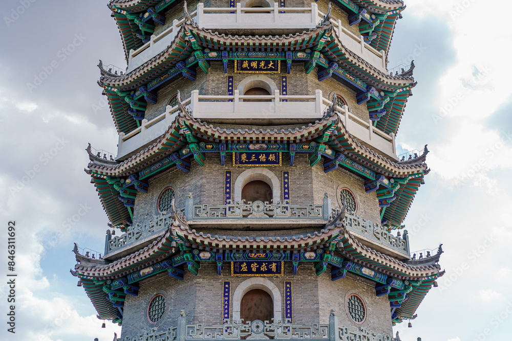 Chinese traditional Buddhist temple architecture
