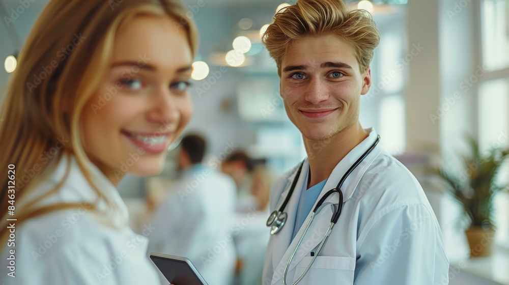 Doctor with Confidence and Professionalism in Her Work Environment Doctor with Confidence and Professionalism in Her Work Environment