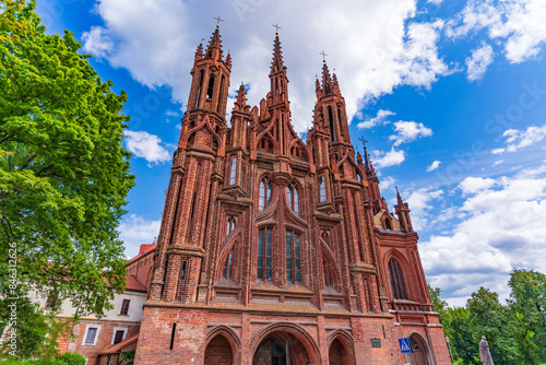 St. Anne's Church in Vilnius, Lithuania