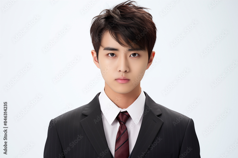 Portrait of a young chinese businessman isolated on white background
Portrait of a young chinese businessman isolated on white background