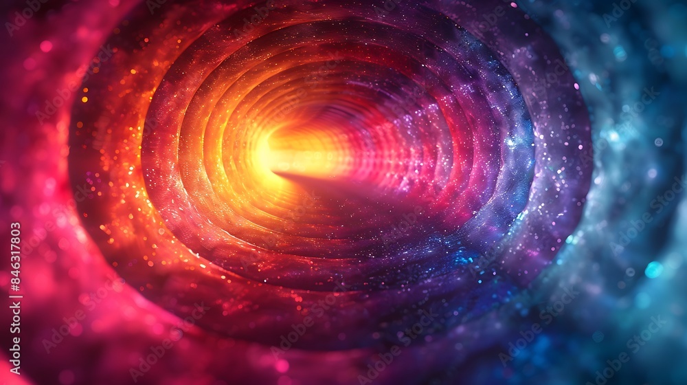 An abstract background with gradient circles fading from the center to the edges, bright and bold rainbow colors, hd quality, vibrant and dynamic, digital art, smooth blending, artistic expression. An abstract background with gradient circles fading from the center to the edges, bright and bold rainbow colors, hd quality, vibrant and dynamic, digital art, smooth blending, artistic expression.