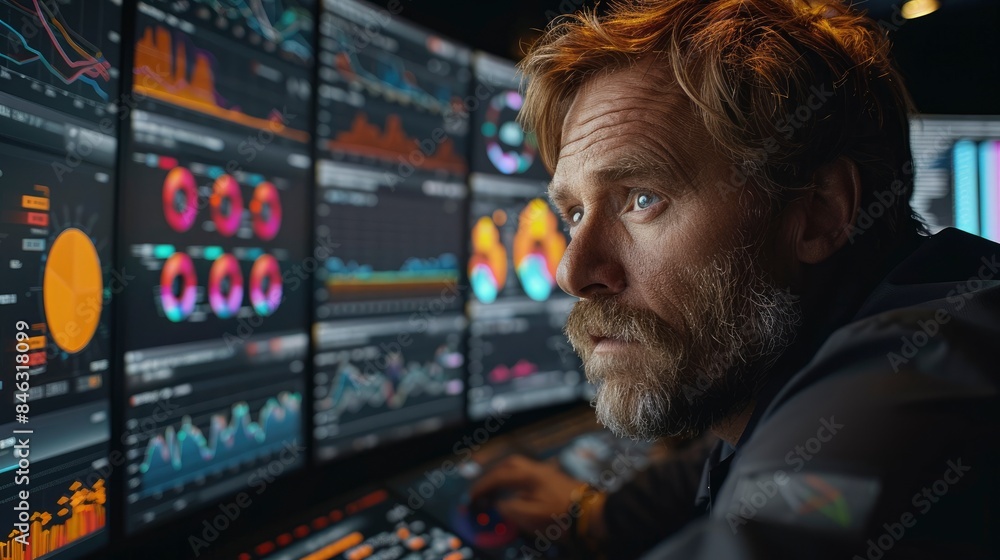 An Innovative Software Developer Creating A Real-Time Data Visualization Tool For Business Intelligence, Transforming Data Into Actionable Insights An Innovative Software Developer Creating A Real-Time Data Visualization Tool For Business Intelligence, Transforming Data Into Actionable Insights