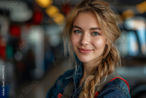 Wallpaper Mural Kfz-Technikerin Torontodigital.ca