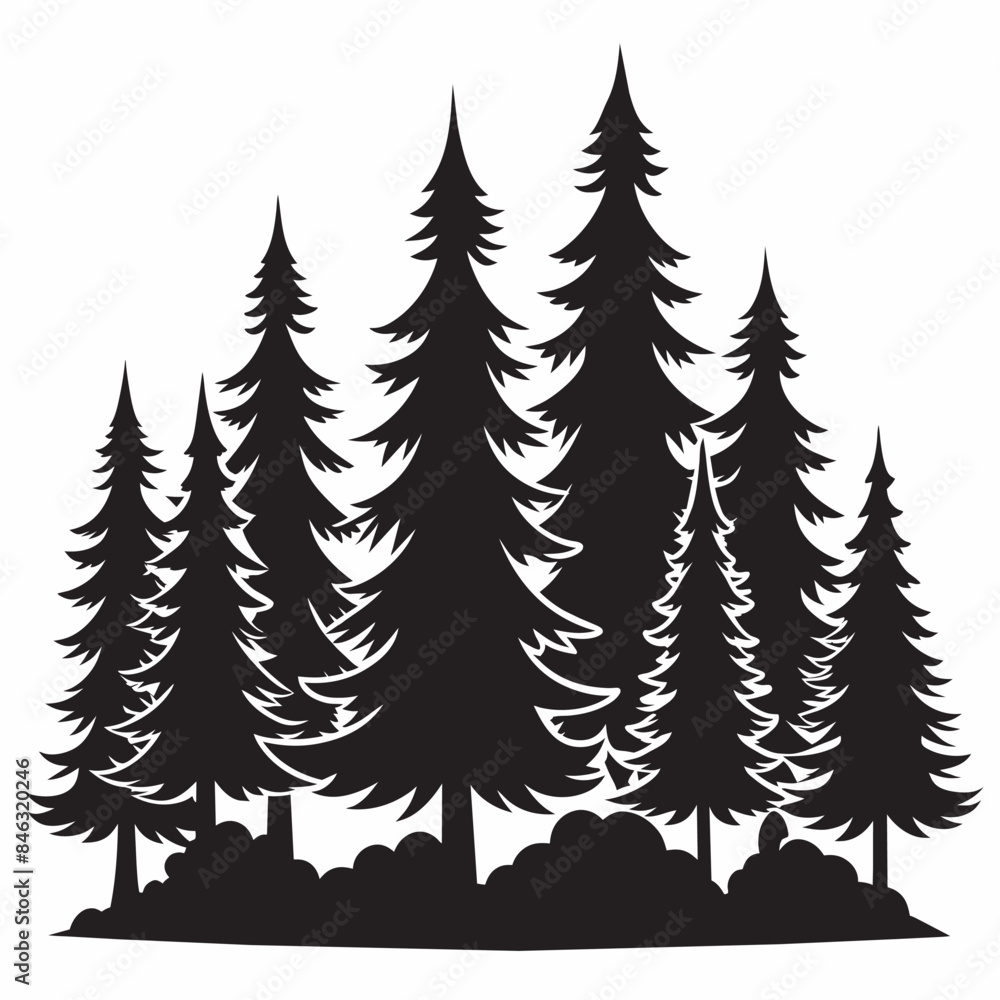 christmas trees set christmas trees set