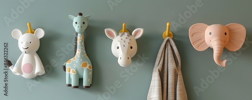 Adorable Safari Animal Shap...