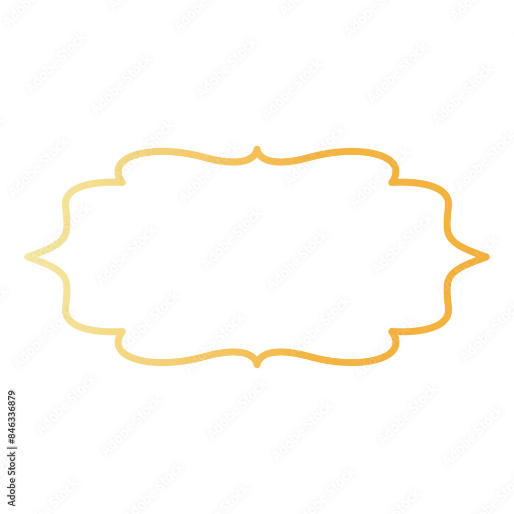 Golden Arabic Islamic Frame. with Minimalist Design Style. Vector Illustration. Golden Arabic Islamic Frame. with Minimalist Design Style. Vector Illustration.