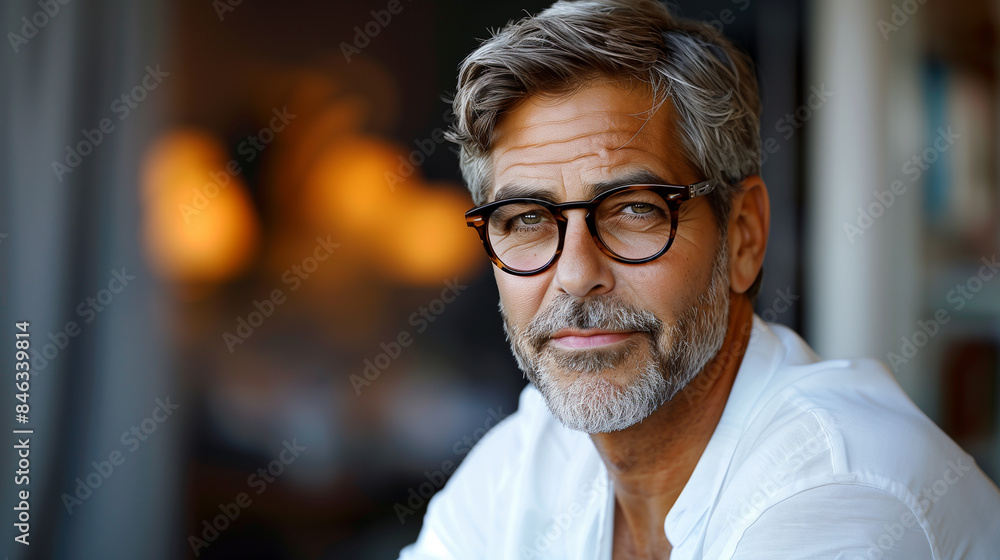 A businessman is working on laptop in the office. A student wearing glasses is studying and researching in his room A businessman is working on laptop in the office. A student wearing glasses is studying and researching in his room