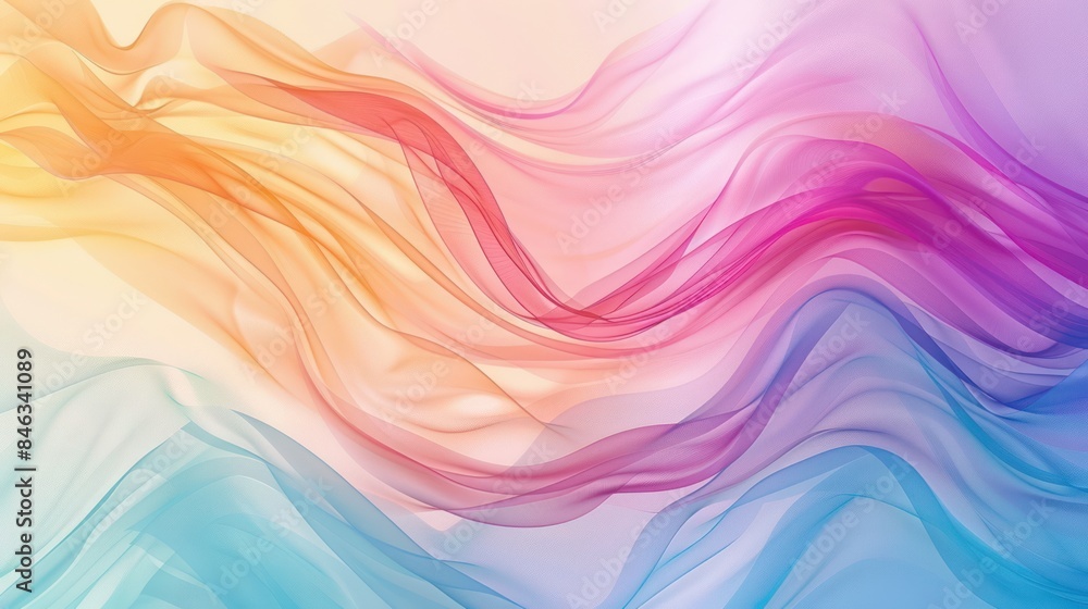 Illustrate the concept of creativity and innovation with a image of a vibrant color gradient wave background, ready to be customized for banner designs. Illustrate the concept of creativity and innovation with a image of a vibrant color gradient wave background, ready to be customized for banner designs.