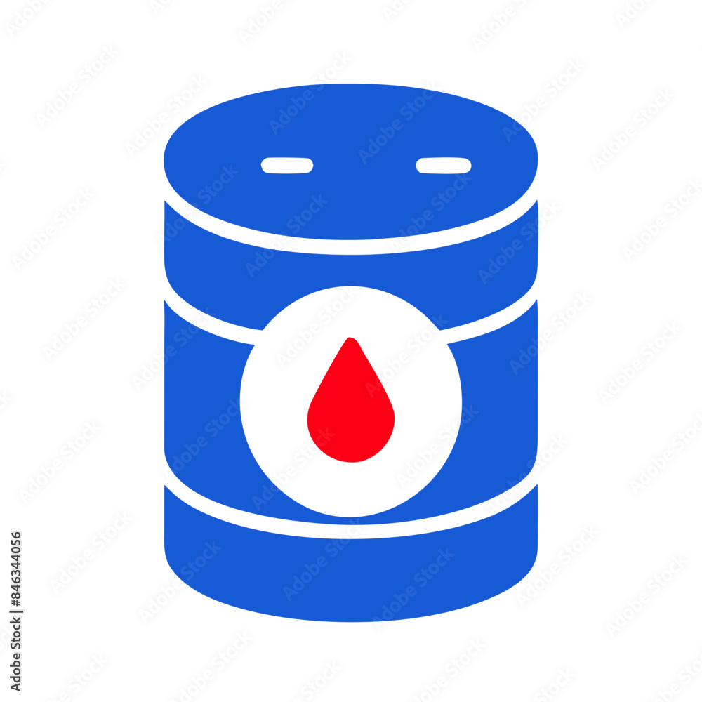 Obraz premium Barrel of petroleum, Oil drum container. Barrel with crude oil, Gasoline, diesel, butane 