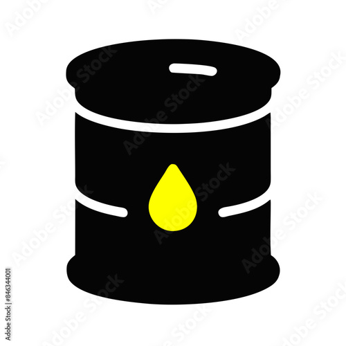 Barrel of petroleum, Oil drum container. Barrel with crude oil, Gasoline, diesel, butane
