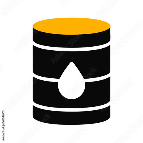 Barrel of petroleum, Oil drum container. Barrel with crude oil, Gasoline, diesel, butane
