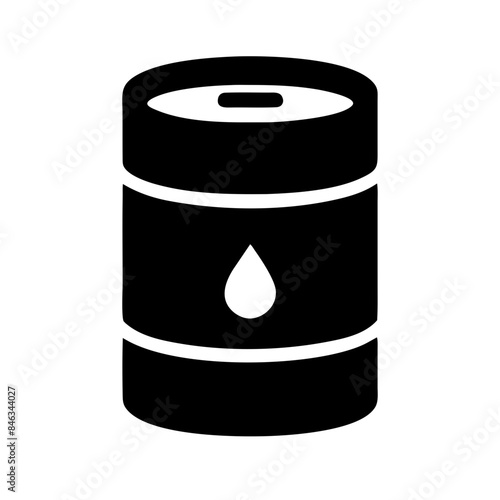 Barrel of petroleum, Oil drum container. Barrel with crude oil, Gasoline, diesel, butane
