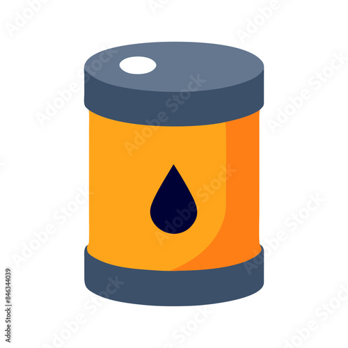 Barrel of petroleum, Oil drum container. Barrel with crude oil, Gasoline, diesel, butane
