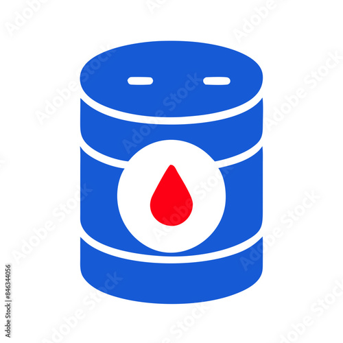 Barrel of petroleum, Oil drum container. Barrel with crude oil, Gasoline, diesel, butane
