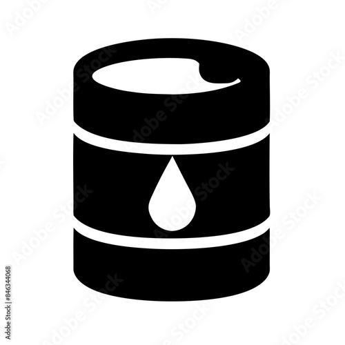 Barrel of petroleum, Oil drum container. Barrel with crude oil, Gasoline, diesel, butane
