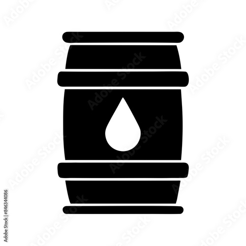 Barrel of petroleum, Oil drum container. Barrel with crude oil, Gasoline, diesel, butane
