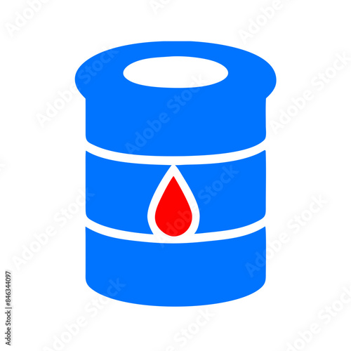Barrel of petroleum, Oil drum container. Barrel with crude oil, Gasoline, diesel, butane
