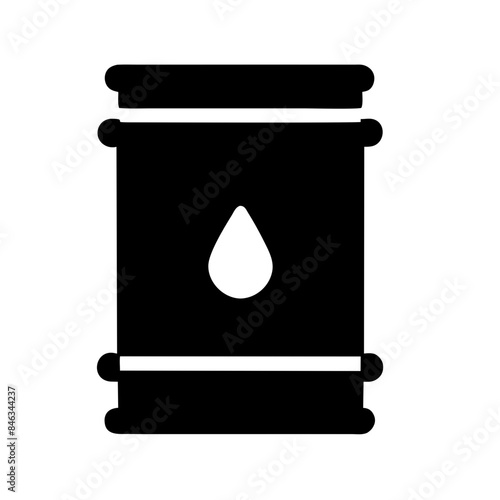 Barrel of petroleum, Oil drum container. Barrel with crude oil, Gasoline, diesel, butane
