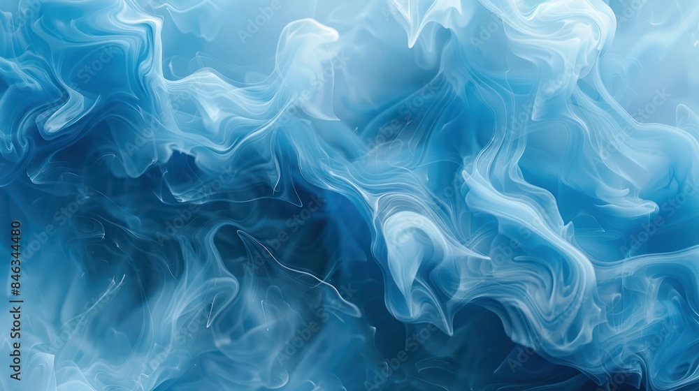 Produce a captivating image showcasing the versatility of blue fluid textured gradient backgrounds as modern wallpaper options. Produce a captivating image showcasing the versatility of blue fluid textured gradient backgrounds as modern wallpaper options.