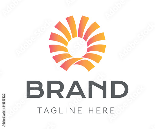 Sun logo icon design template elements. Usable for Branding, Business and Technology Logos.
